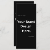 Maak Je Eigen Ontwerp en Druk Plat Menu Af (Voorkant / Achterkant)