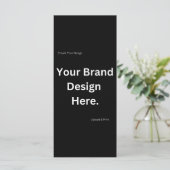 Maak Je Eigen Ontwerp en Druk Plat Menu Af (Staand voorkant)