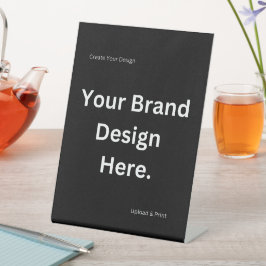 Maak Je Eigen Ontwerp en Druk Voetstuk Bord Reclamebord Met Voetstuk