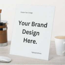 Maak Je Eigen Ontwerp en Druk Voetstuk Bord Reclamebord Met Voetstuk