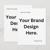 Maak Je Eigen Ontwerp en Print (Voorkant / Achterkant)