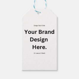 Maak je eigen ontwerp en print cadeaukaartje cadeaulabel
