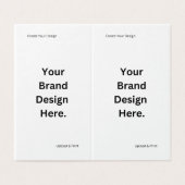 Maak Je Eigen Ontwerp en Print Kaart (Buitenkant ongevouwen)