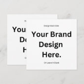 Maak Je Eigen Ontwerp en Print Menu (Voorkant / Achterkant)