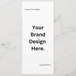 Maak Je Eigen Ontwerp en Print Platte Menu Kaart