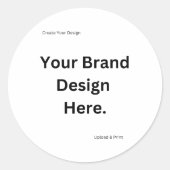 Maak Je Eigen Ontwerp en Print Sticker (Voorkant)
