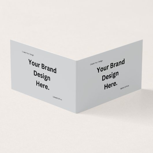 Maak Je Eigen Ontwerp en Print Visitekaartje (Buitenkant)