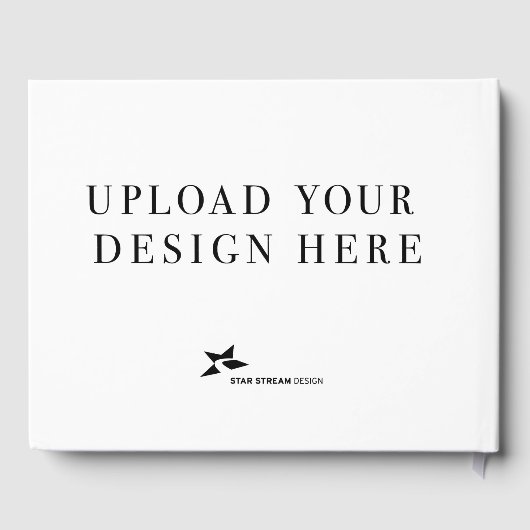 Maak Je Eigen Ontwerp Gastenboek (Achterkant)