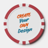 Maak je eigen ontwerp poker chips (Voorkant)