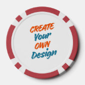 Maak je eigen ontwerp poker chips (Achterkant)