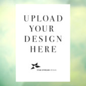 Maak Je Eigen Ontwerp Raamsticker (Vel 3)