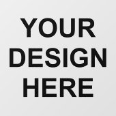 Maak Je Eigen Ontwerp Raamsticker (Vel)