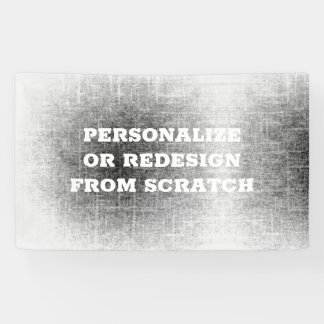 Maak je eigen ontwerp spandoek