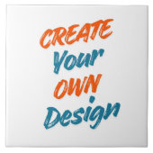 Maak Je Eigen Ontwerp Tegeltje (Voorkant)