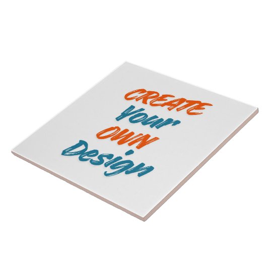 Maak Je Eigen Ontwerp Tegeltje (Zijkant)