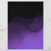 Maak je eigen op maat gemaakte donkere kleurige om menu (Achterkant)