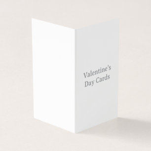 Maak je eigen op maat gemaakte gevouwen Valentijns Kaart