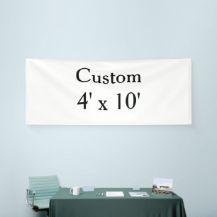 maak je eigen op maat gemaakte Vinyl 1,2m x 3m bin Spandoek