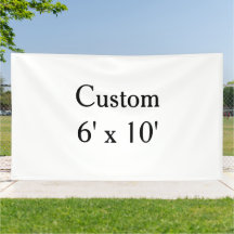 maak je eigen op maat gemaakte Vinyl 1,8m x 3m Bui