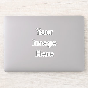 Maak je eigen op maat gesneden vinyl laptop sticke sticker