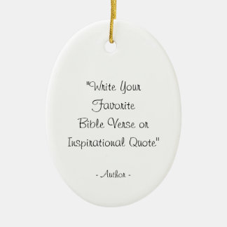 Maak je eigen ovale kerstversiering keramisch ornament