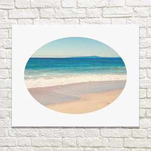 Maak Je Eigen Ovale Landschapsfoto Canvas Afdruk