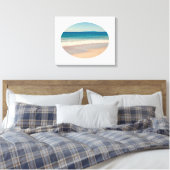 Maak Je Eigen Ovale Landschapsfoto Canvas Afdruk (Insitu (Slaapkamer))