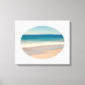Maak Je Eigen Ovale Landschapsfoto Canvas Afdruk (Voorkant)