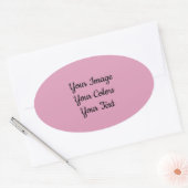 Maak je Eigen Ovale Sticker (Envelop)