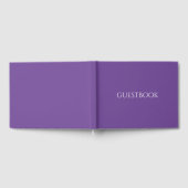 Maak je eigen - Paars Gastenboek (Volledig)