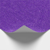Maak Je Eigen Paarse Glitter Cadeaupapier (Hoek)