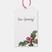 Maak Je Eigen Paarse Gnome Cadeau Cadeaulabel (Achterkant)