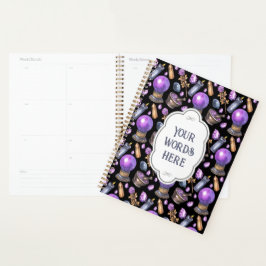 Maak Je Eigen Paarse Kristallen Bol Planner