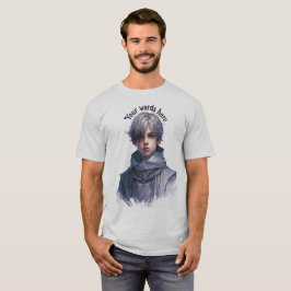 Maak Je Eigen Paarse Prins T-shirt