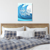 Maak je eigen pad | Motivatie prijsopgave Canvas Afdruk (Insitu (Slaapkamer))
