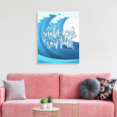 Maak je eigen pad | Motivatie prijsopgave Canvas Afdruk (Insitu (Woonkamer))