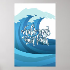 Maak je eigen pad | Motivatie prijsopgave Poster