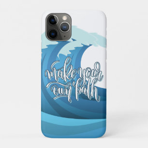 Maak je eigen pad   Motiverende spreuk Case-Mate iPhone Case