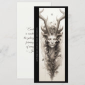 Maak Je Eigen Pagan Cernunos Bladwijzerkaart (Voorkant / Achterkant)