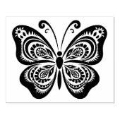 Maak Je Eigen Paisley Vlinder Rubberstempel (Afrduk)
