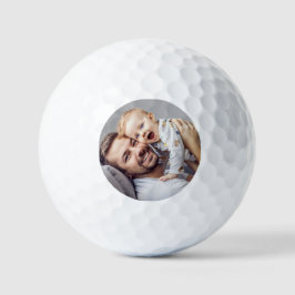 Maak Je Eigen Papa Foto Golfballen