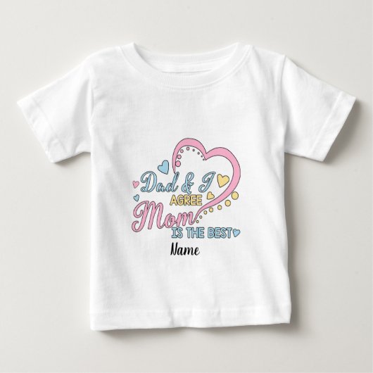 Maak je eigen papa & ik ben het eens mama is de be (Voorkant)