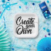 Maak je eigen papieren bord (Feest)