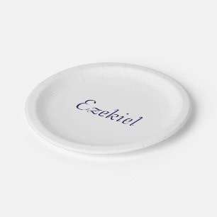 Maak Je Eigen Papieren Borden, 7" Ronde Borden Bordje