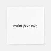 Maak je eigen papieren servetten (Voorkant)