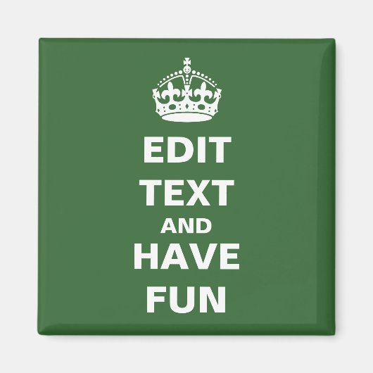 Maak je eigen parodiemagneet! magneet (Voorkant)