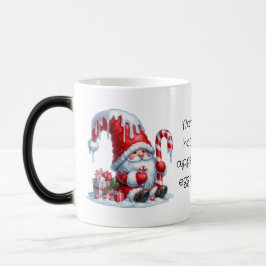 Maak je eigen pepermuntstok Kerstgnoom Magische Mok