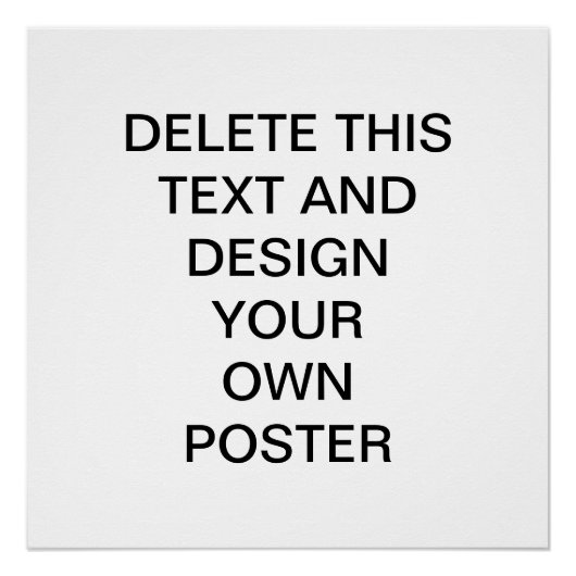 Maak je eigen perfecte Poster (Voorkant)