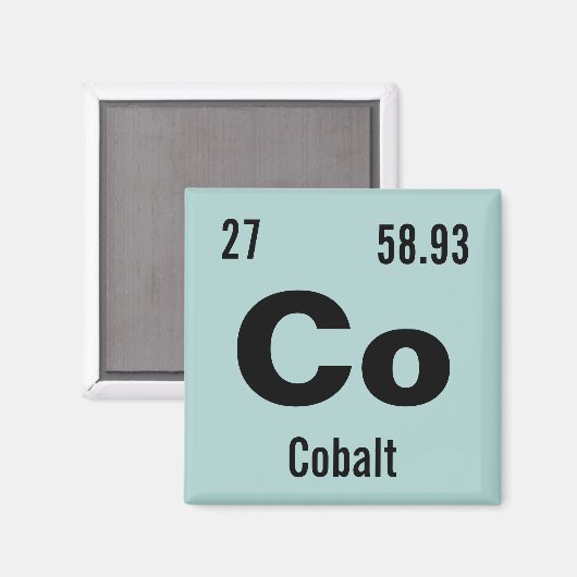 Maak je eigen Periodieke Tabel van de Elementen Magneet (Voorkant / Achterkant)
