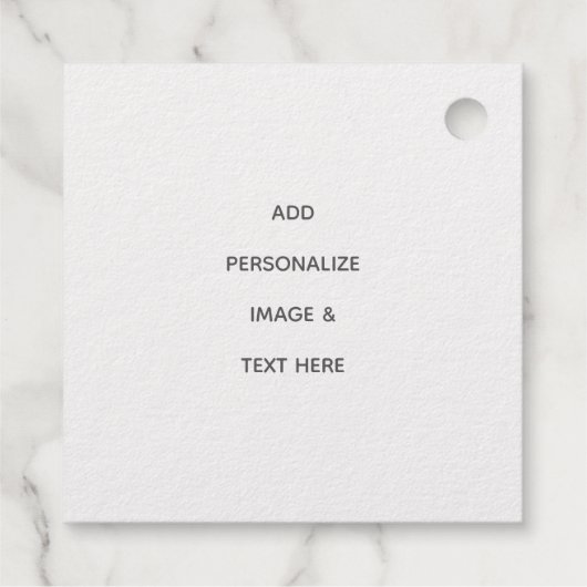 Maak je eigen personalisatie bedankjes labels (Achterkant)